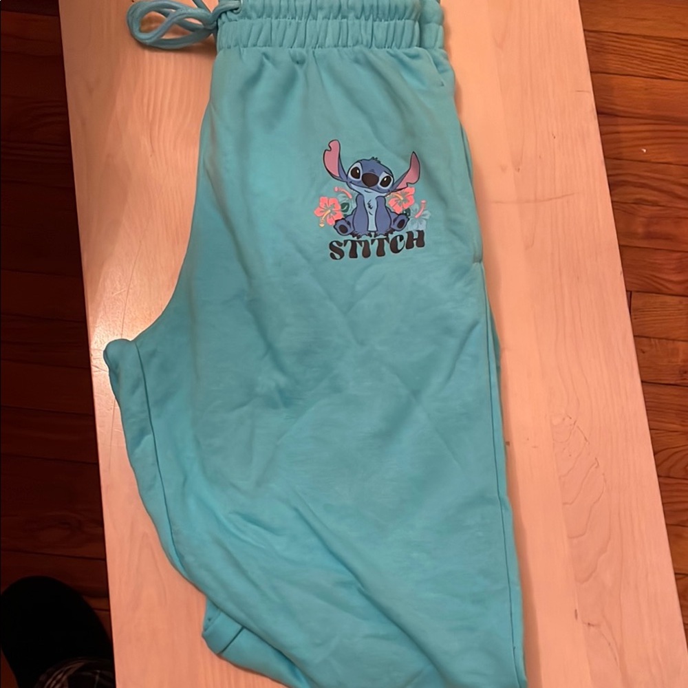Disney Stitch Blue Joggers